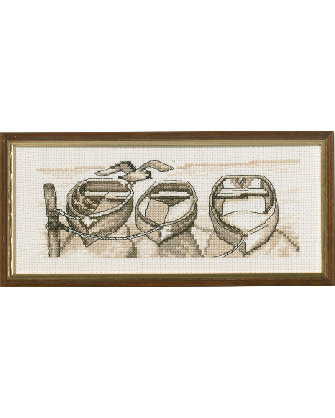 Både - Broderikit (19×7 cm)