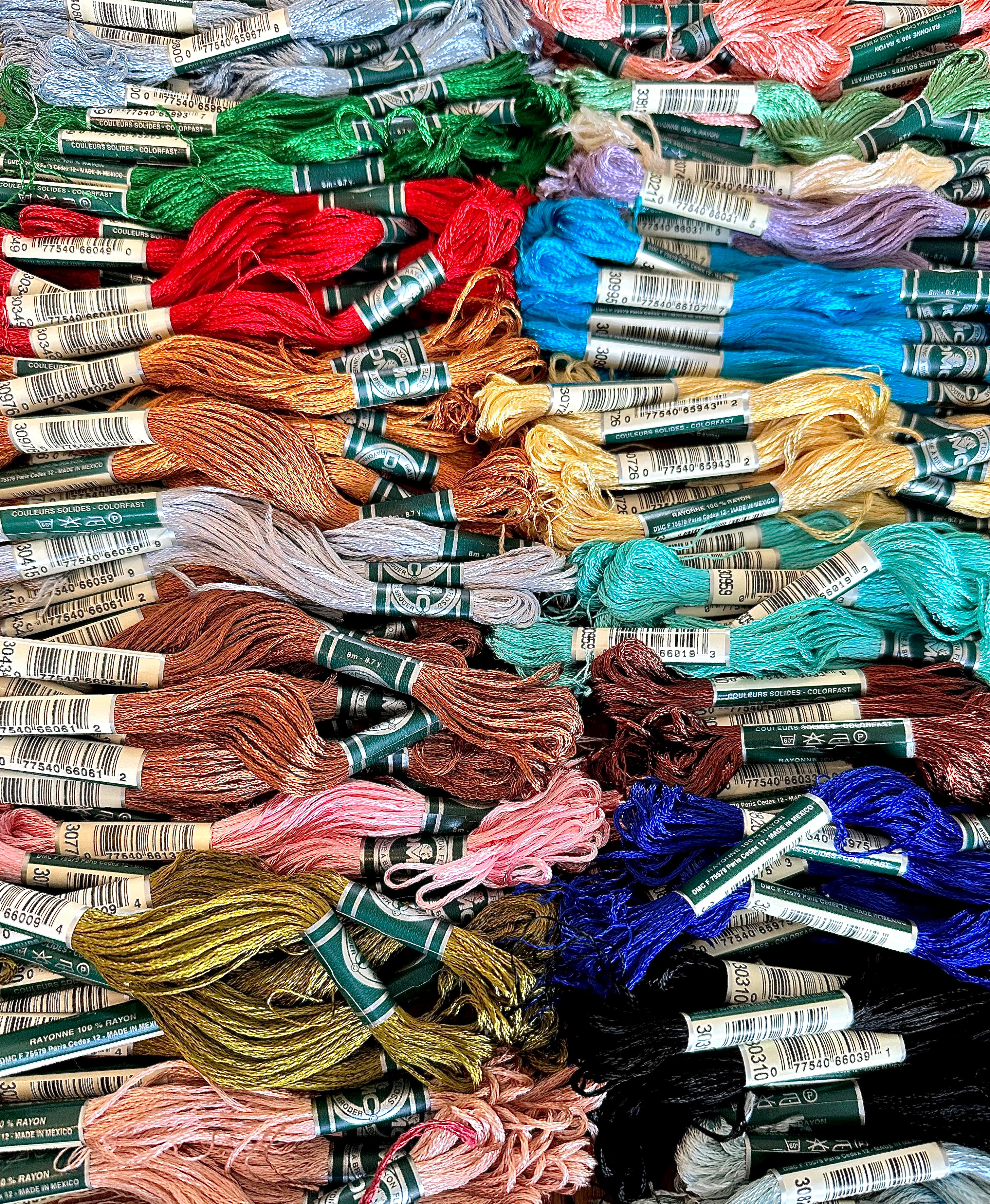 DMC Rayon (satin) – udgået broderigarn (8m)
