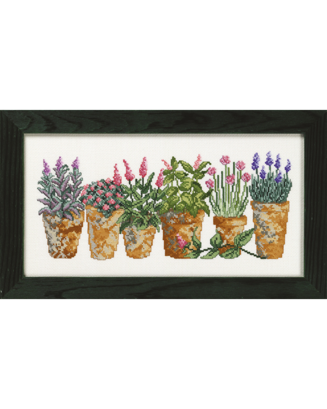 Krydderurter – Broderikit (33 x 17 cm)