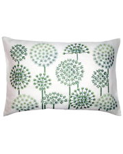 Haandarbejdets Fremme | Kugleblomster pude - Broderikit (40×65 cm)