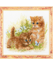 Børneleg - RIOLIS Broderikit (25 x 25 cm)