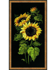 Solsikker - RIOLIS Broderikit (25 x 50 cm)