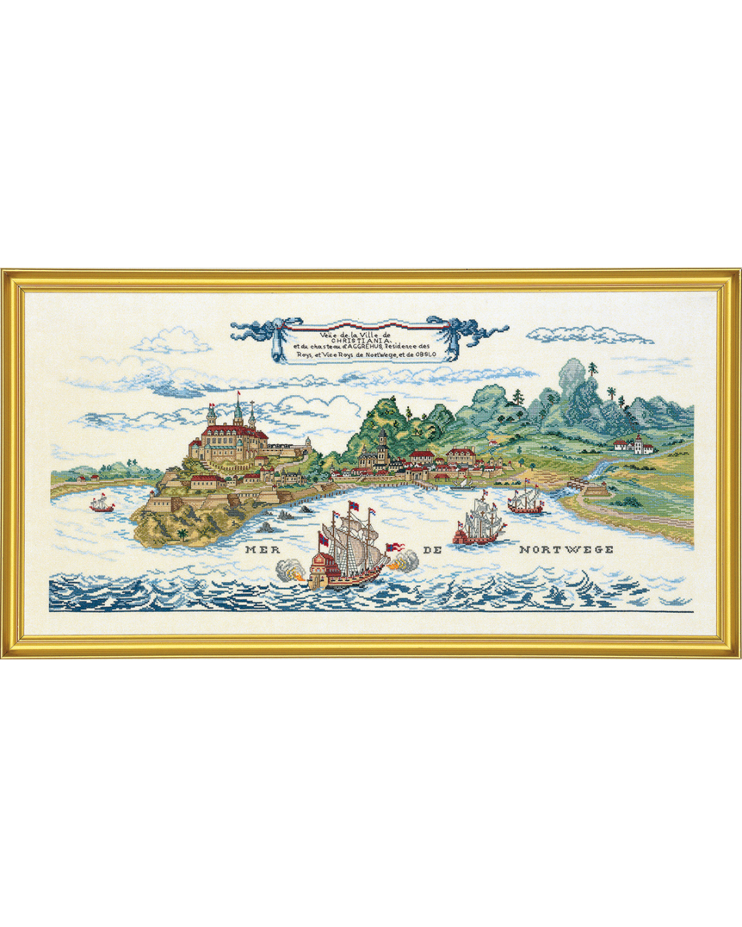 Oslo – Broderikit (45x90 cm)