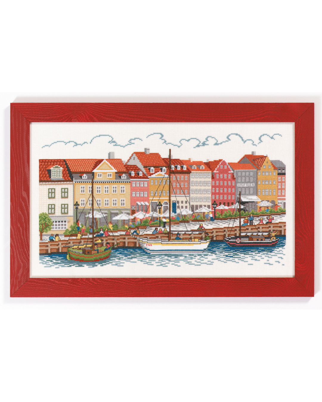 Nyhavn – Broderikit (30x50 cm)