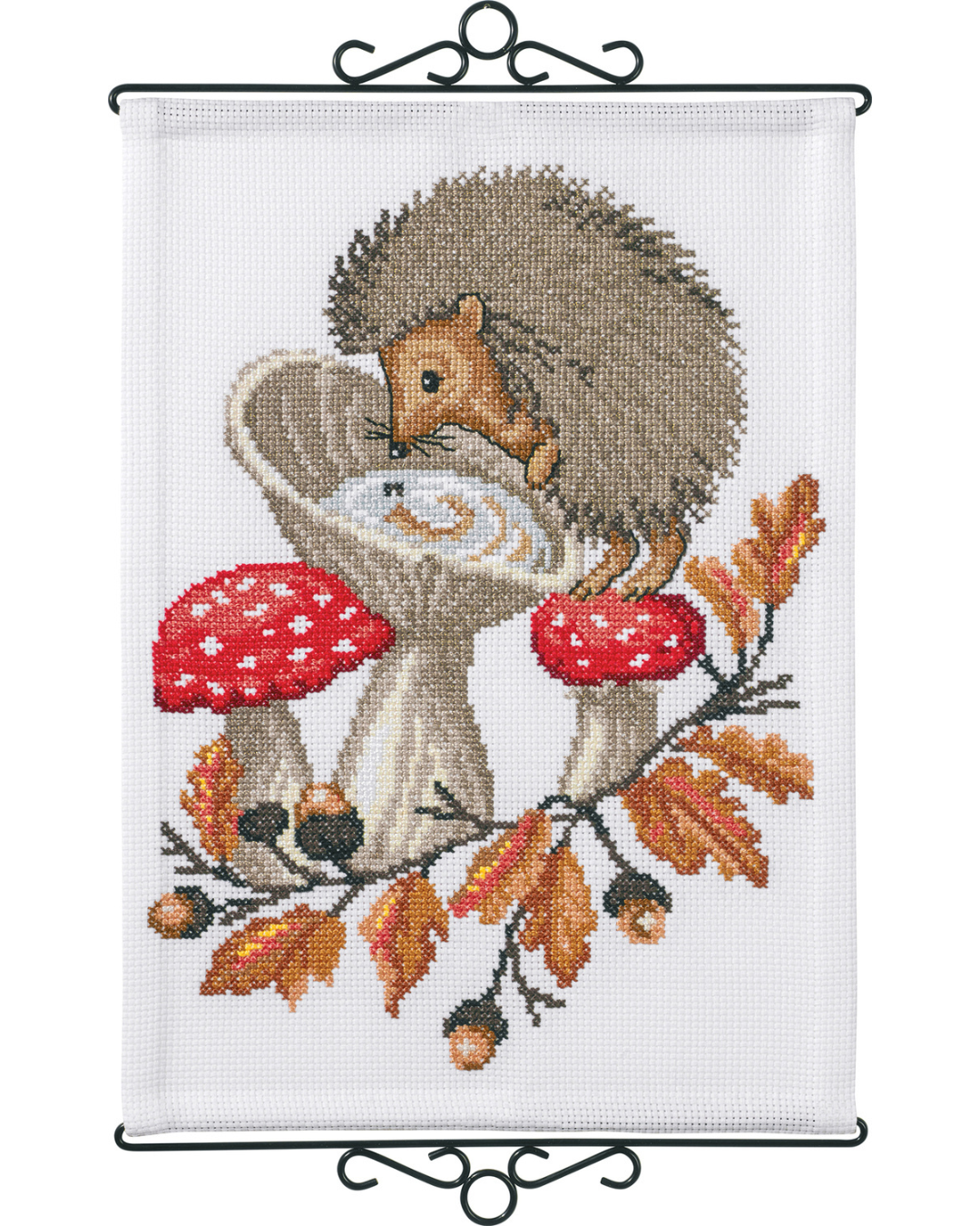 Pindsvin – Broderikit (35x49 cm)