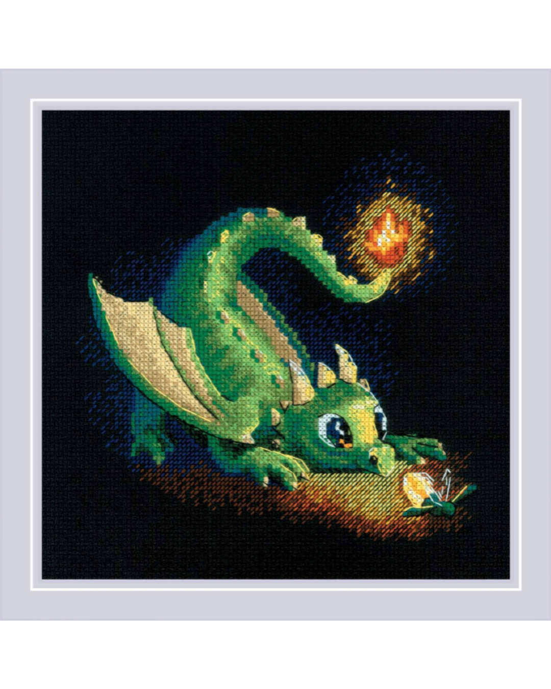 Naughty Sparkles – RIOLIS Broderikit (20 x 20 cm)