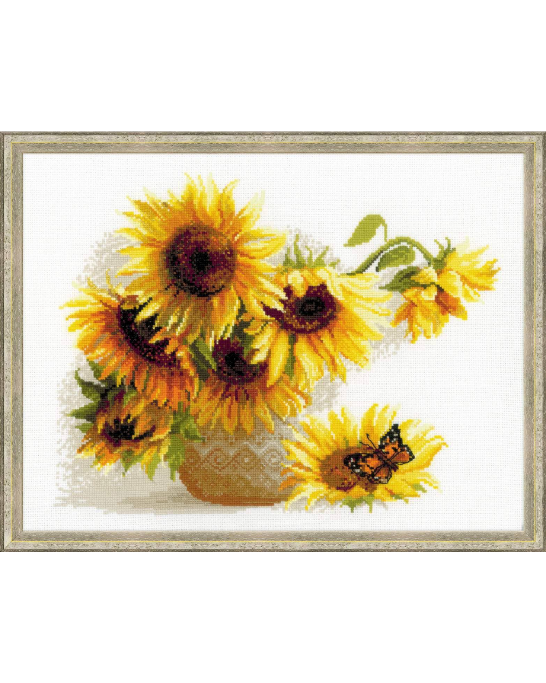 Varm Sommer – RIOLIS Broderikit (40 x 30 cm)
