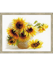 Varm Sommer – RIOLIS Broderikit (40 x 30 cm)