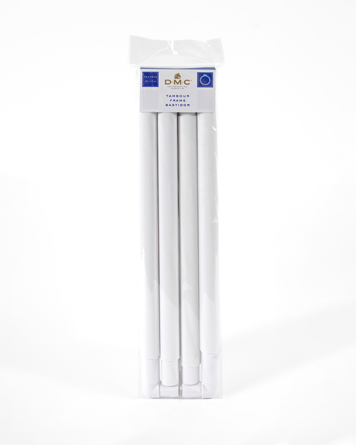 DMC Broderiramme i plast (43 × 43 cm)