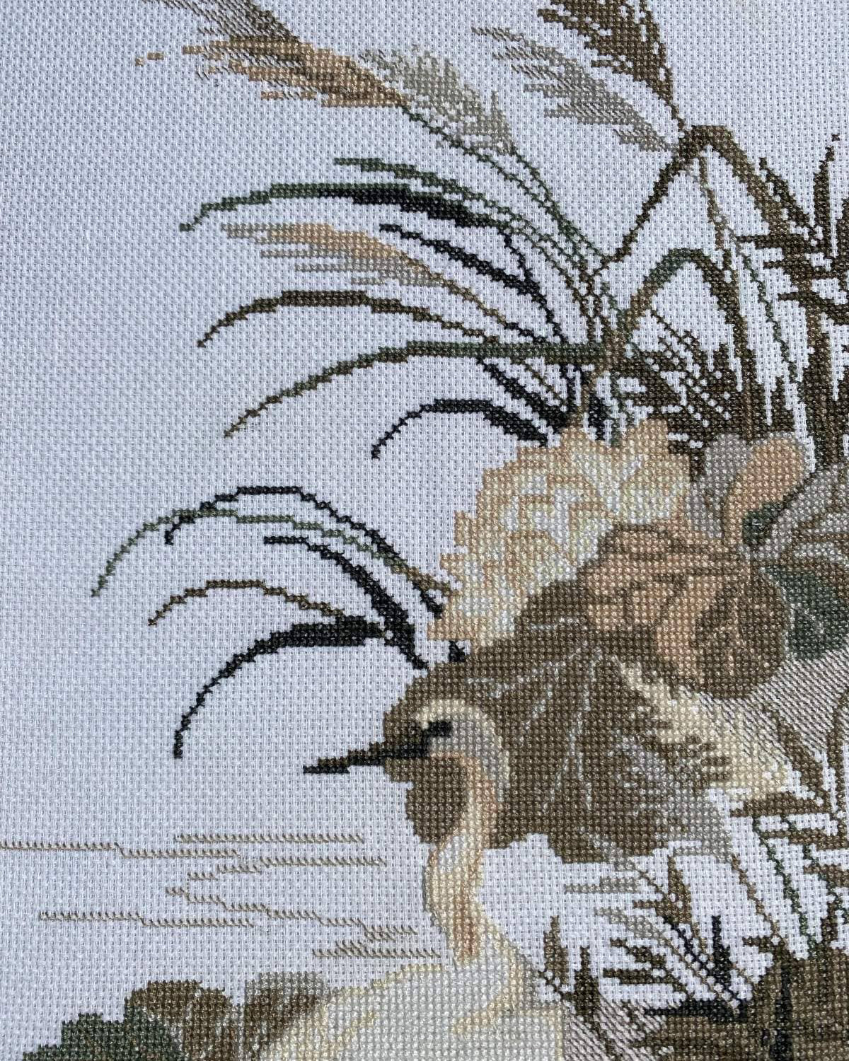 Hejrer - RIOLIS Broderikit (26 x 48 cm)