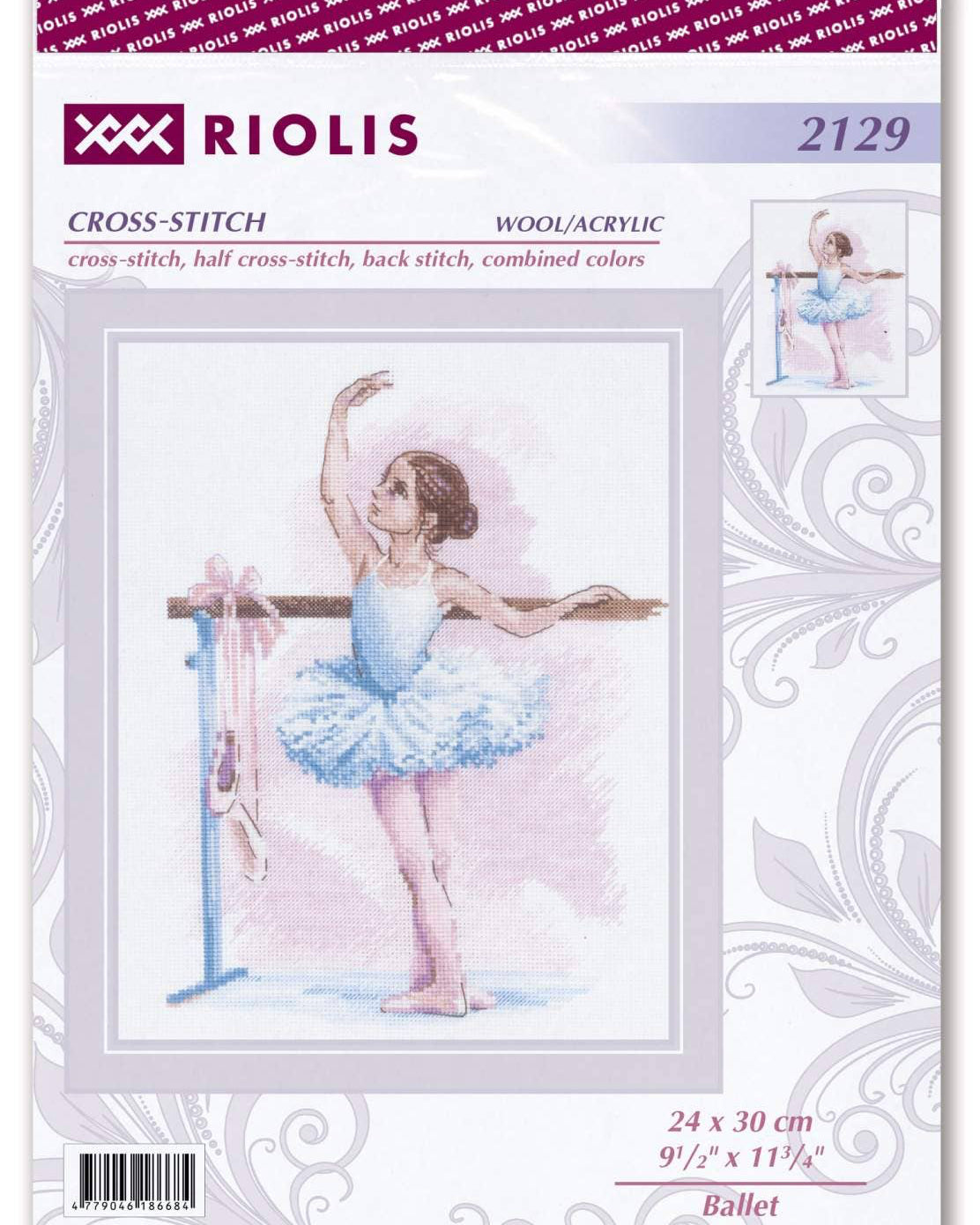 Ballet - RIOLIS Broderikit (24 x 30 cm)