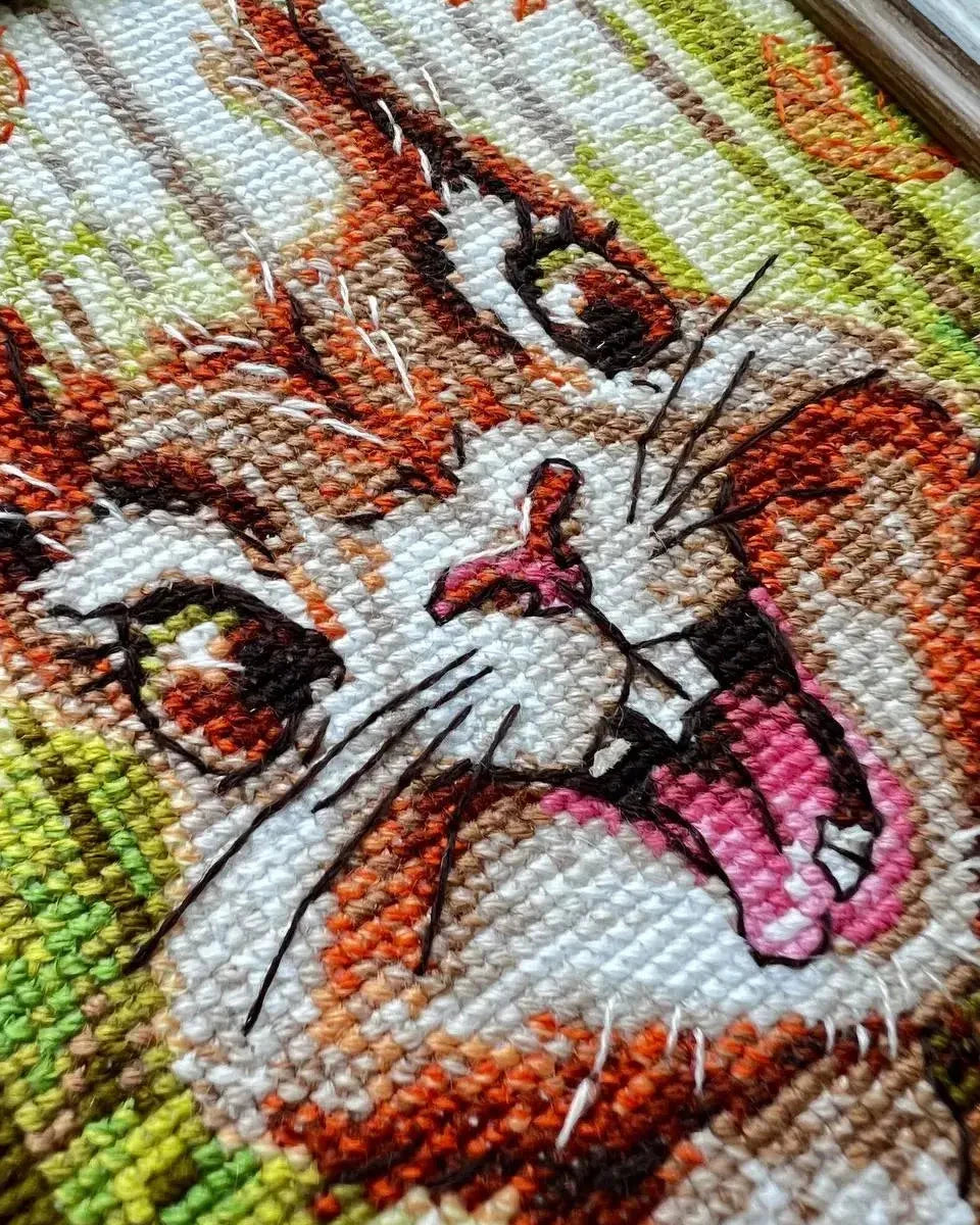 Nutty Delight – RIOLIS Broderikit (15 x 18 cm)