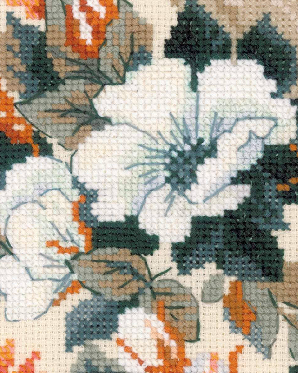 Majestætisk sang - RIOLIS Broderikit (40 x 40 cm)