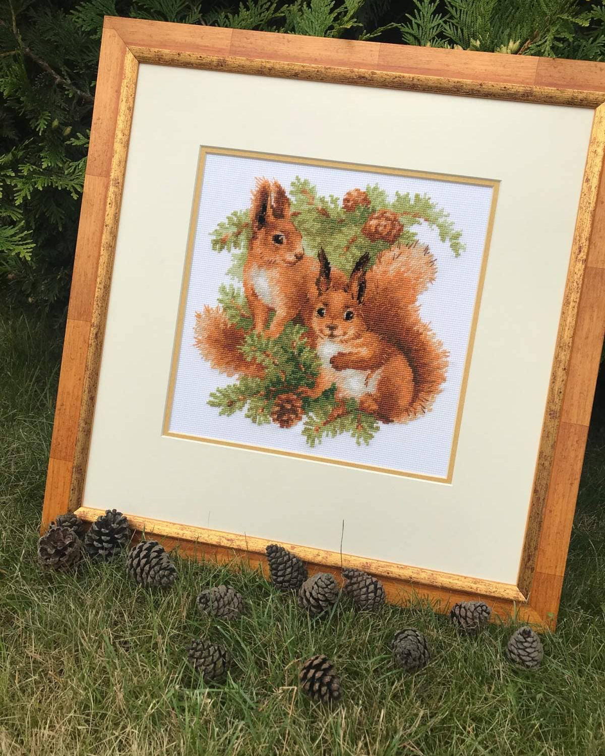 Egern – RIOLIS Broderikit (25 x 25 cm)