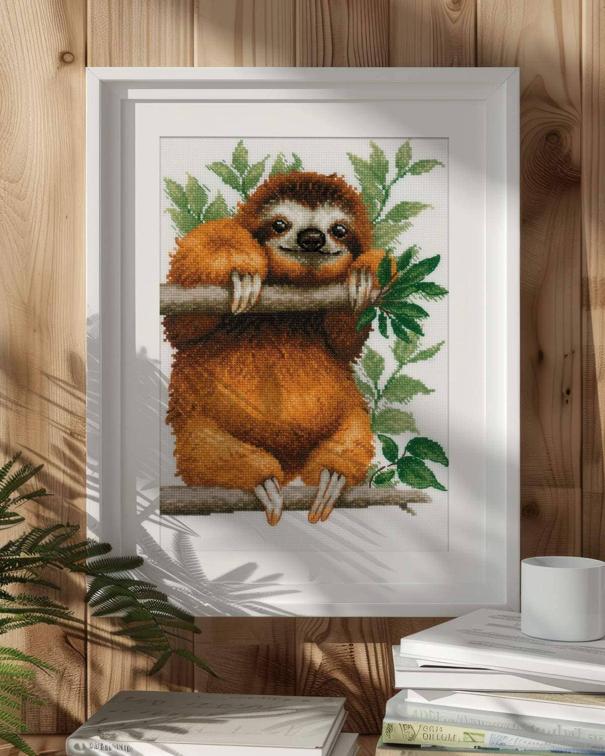 Dovendyr – RIOLIS Broderikit (21 x 30 cm)