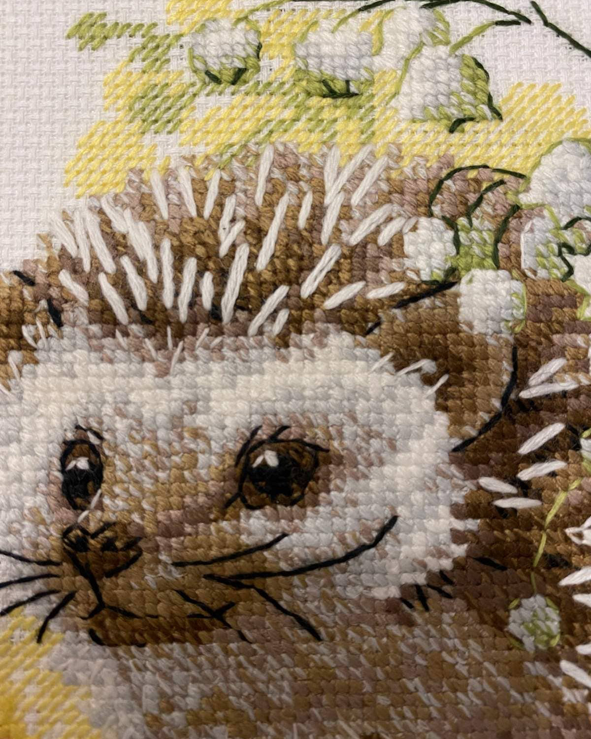 Skov Pindsvin – RIOLIS Broderikit (15 x 18 cm)