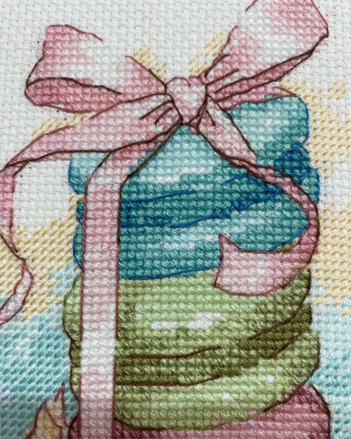 Søde Dessert – RIOLIS Broderikit (20 x 20 cm)