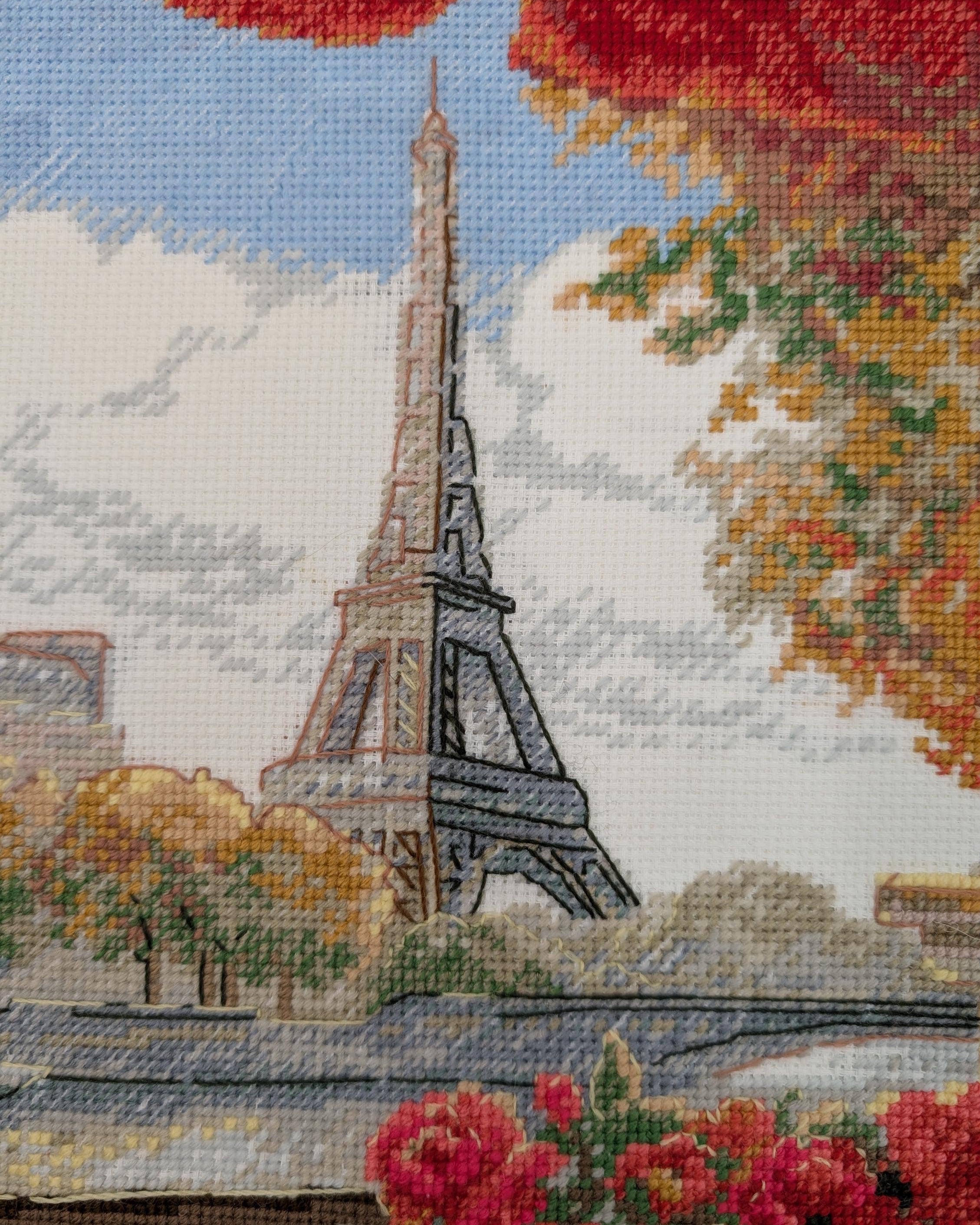 Solrige Paris – AINE Broderikit (30 x 40 cm)