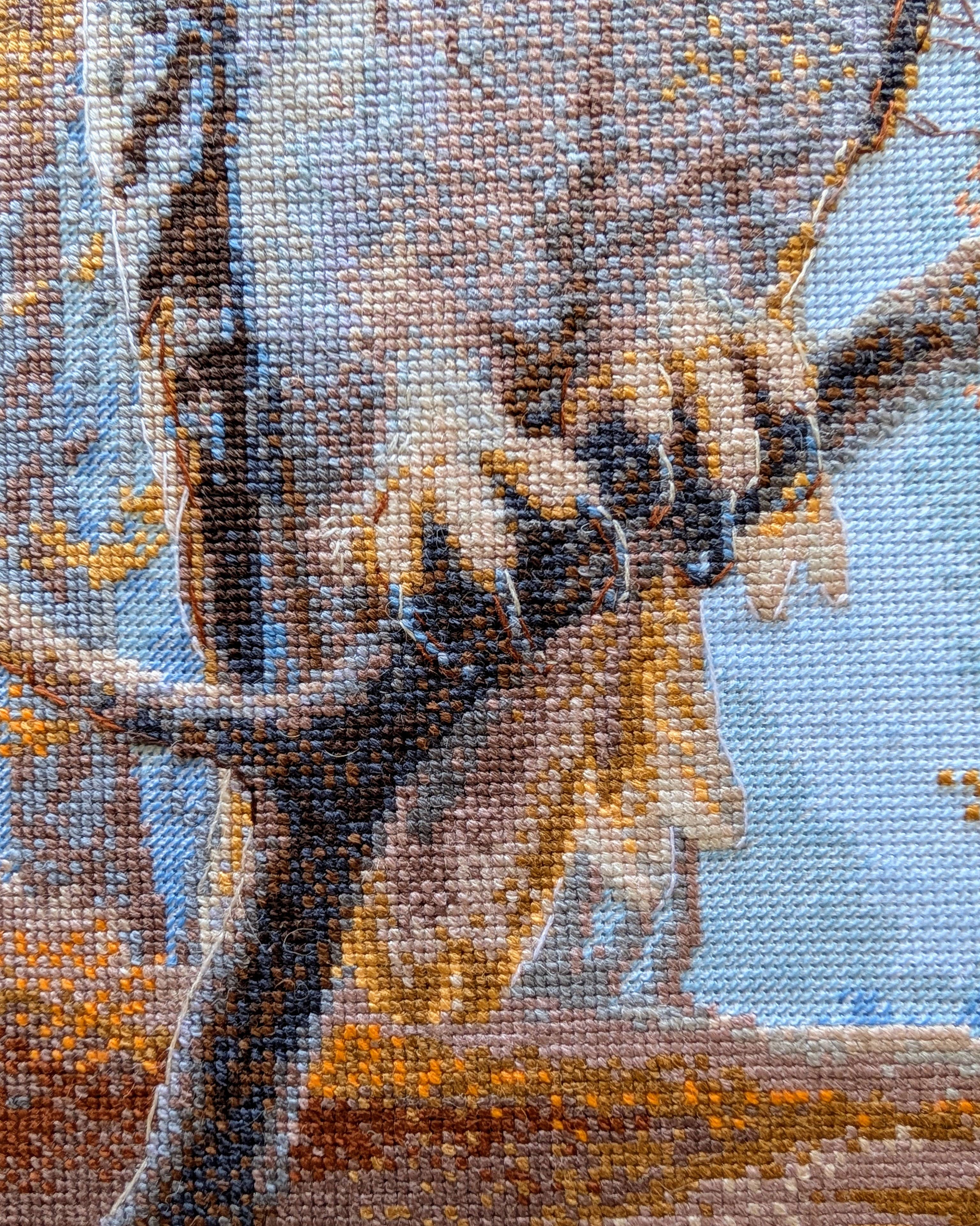 Wildwood Owl – AINE Broderikit (30 x 40 cm)