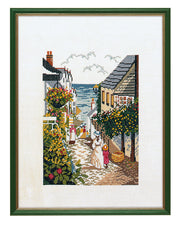 By ved havet – Broderikit (30x40 cm)
