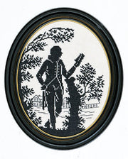 Herre Silhouet – Broderikit (20x25 cm)