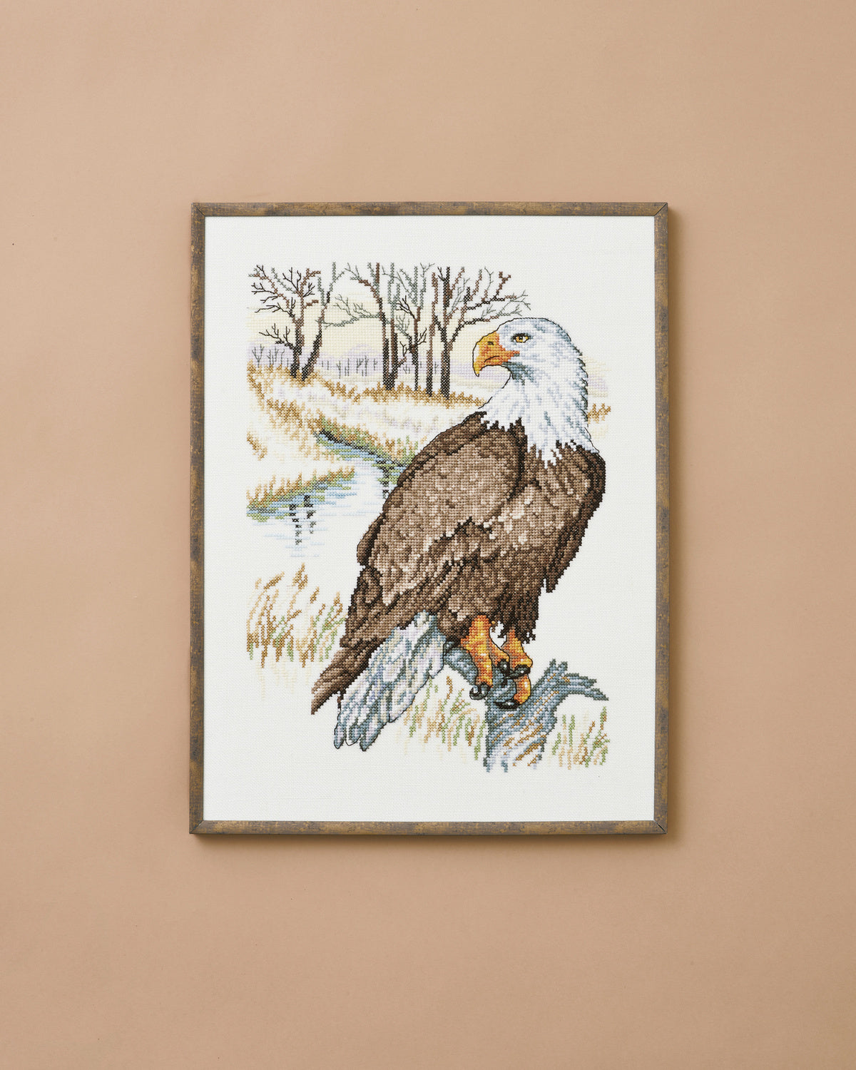 Ørnen – Broderikit (24,5x34 cm)
