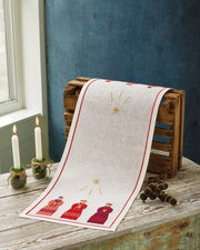 De tre visemænd bordløber - Broderikit (32 x 90 cm)