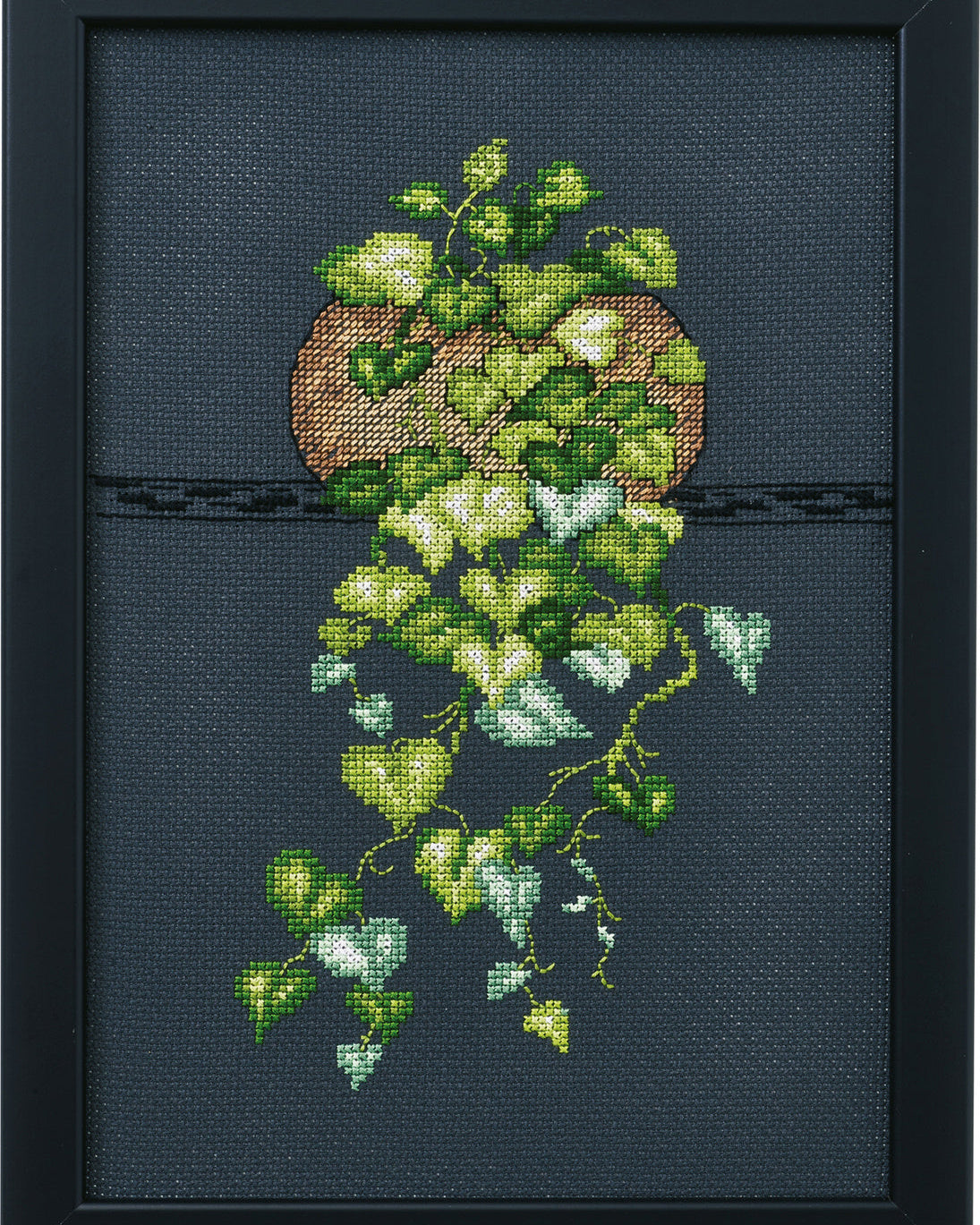 Heart Leaf Philodendron – Broderikit (20 x 29 cm)