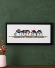 Svaleunger – Broderikit (35x15 cm)