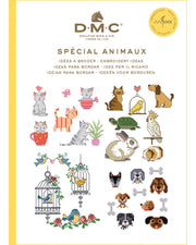Mini DMC broderibog – Dyr