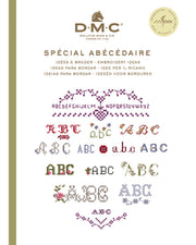 Mini DMC broderibog – Alfabet