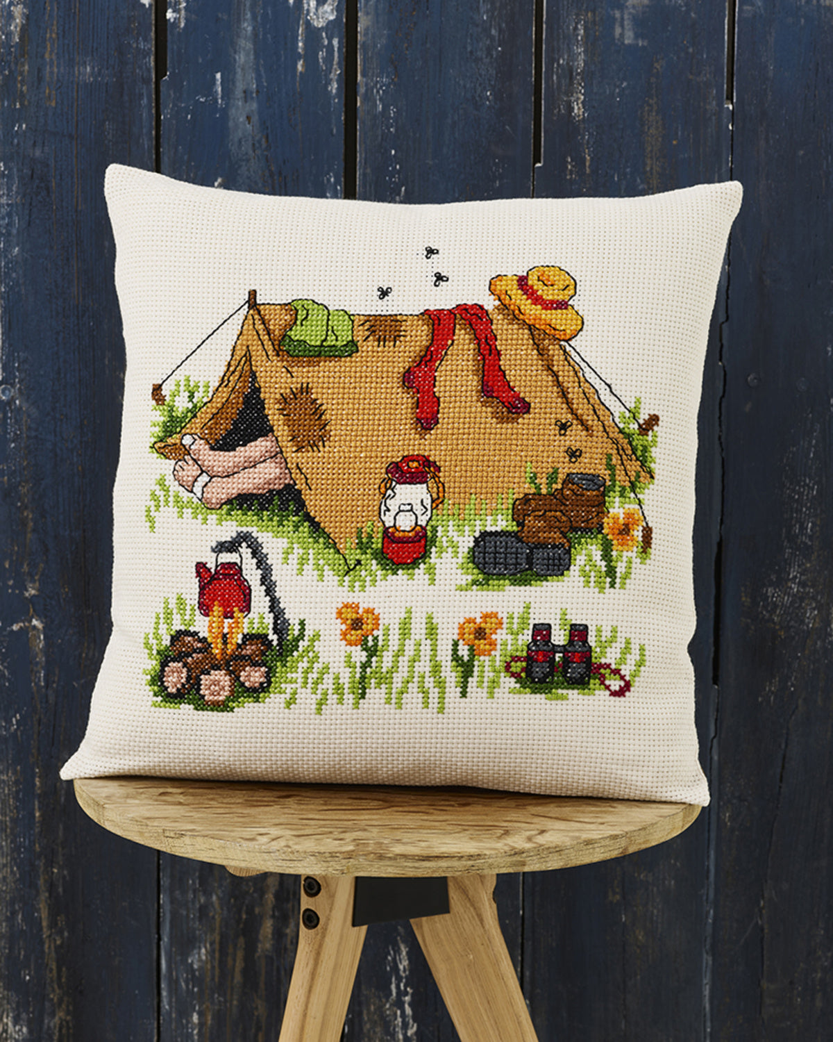 Telttur pude – Broderikit