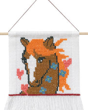 Hest – Begynderkit inkl. beslag (16x18 cm)