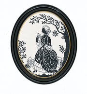 Kvinde Silhouet – Broderikit (20x25 cm)