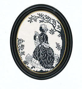 Kvinde Silhouet – Broderikit (20x25 cm)