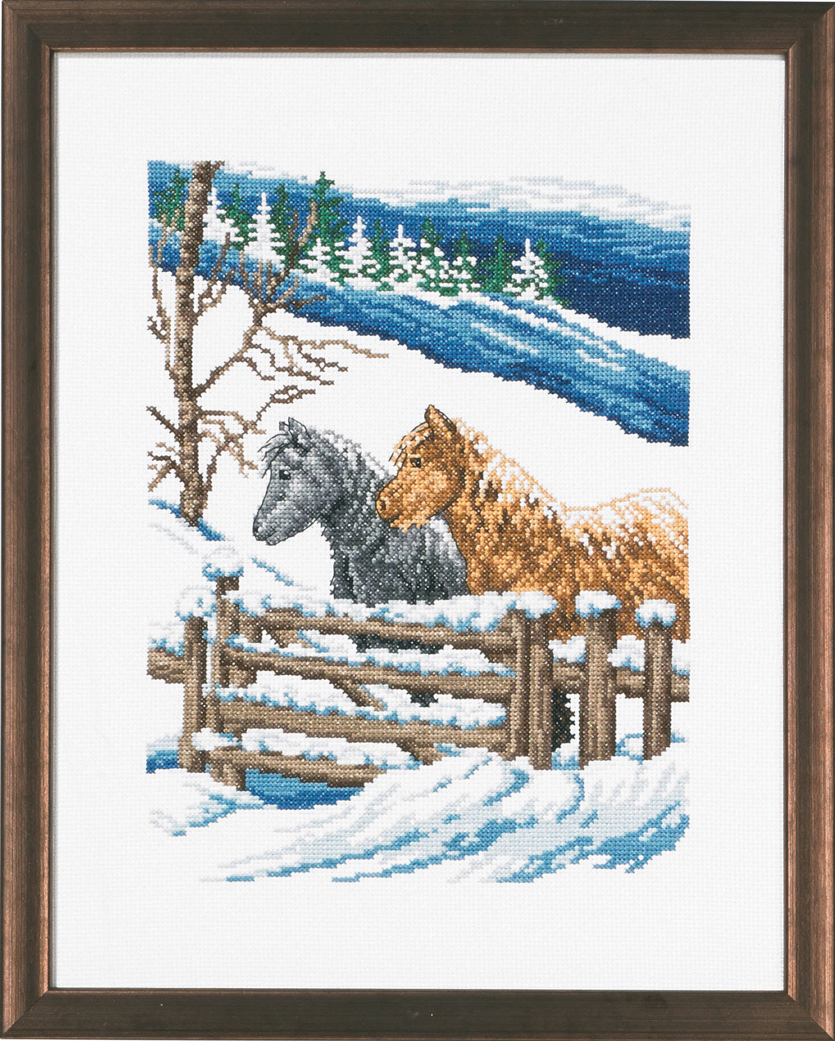Vinterfolden – Broderikit (29x37 cm)