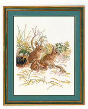 3 Kaniner – Broderikit (40x50 cm)