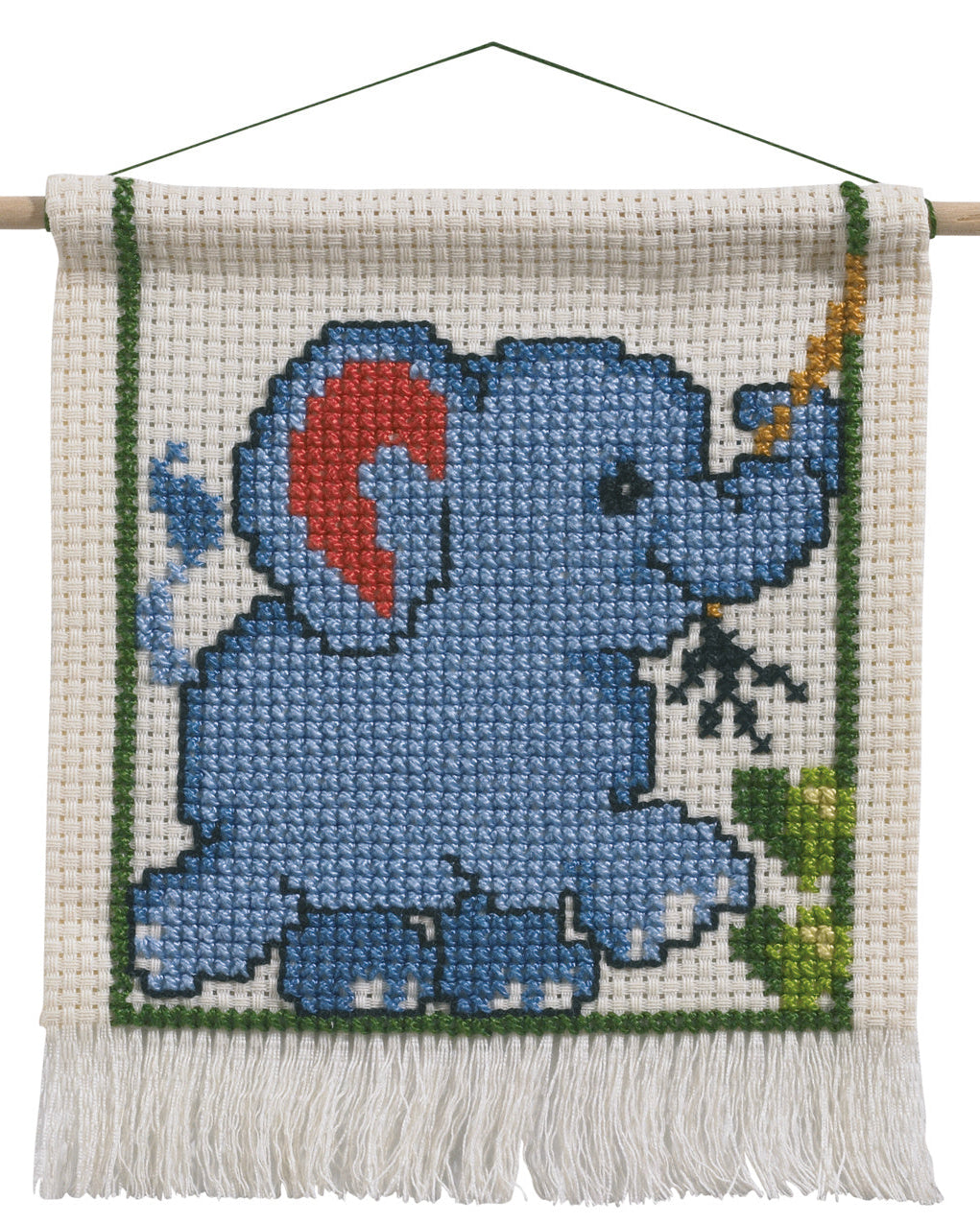 Elefant – Begynderkit inkl. beslag (16x18 cm)
