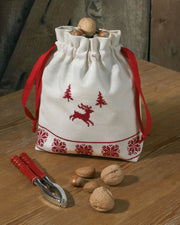 Jule Nøddesæk – Broderikit (24x24 cm)