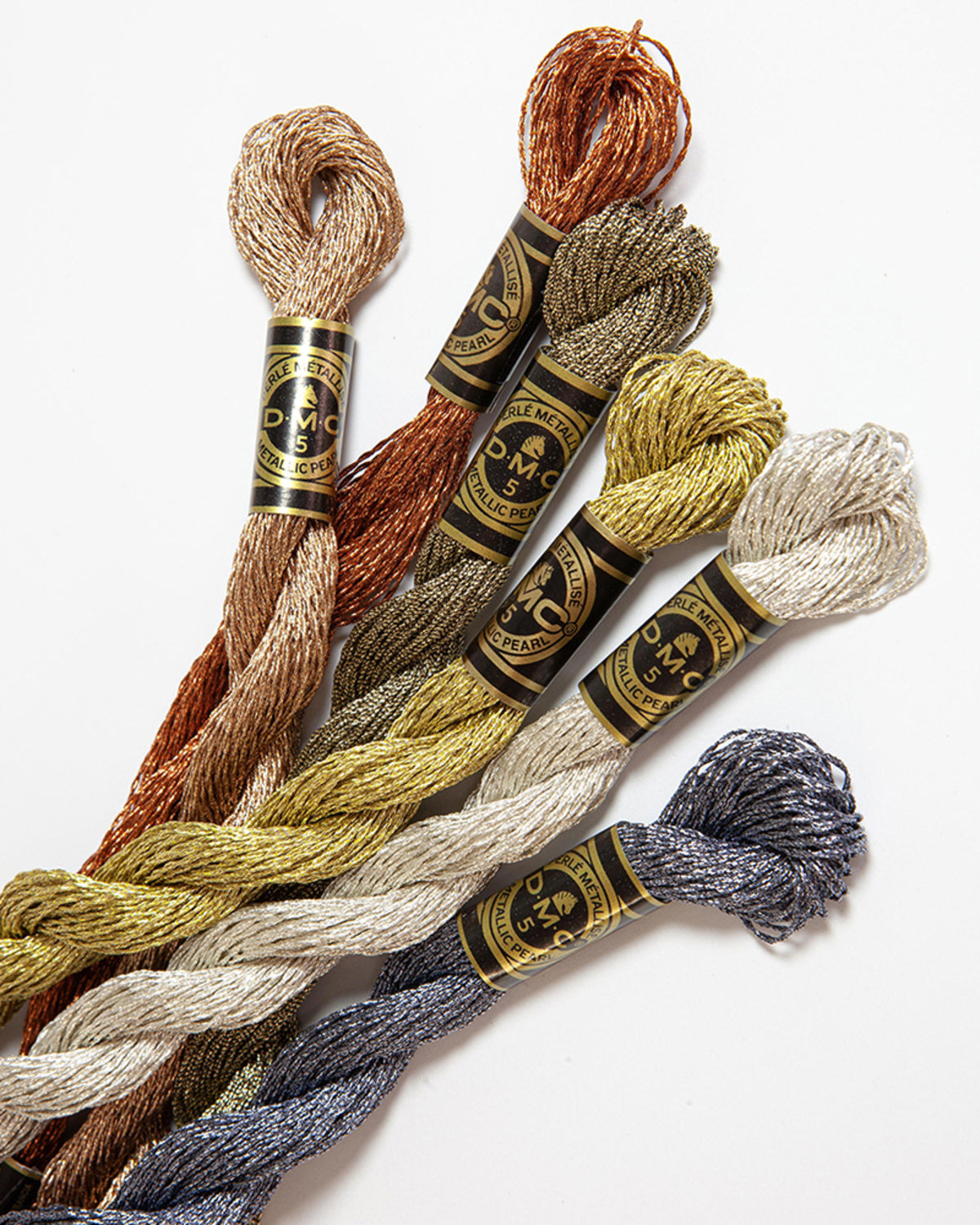 DMC Metallic Perlegarn nr. 5 – 25 m