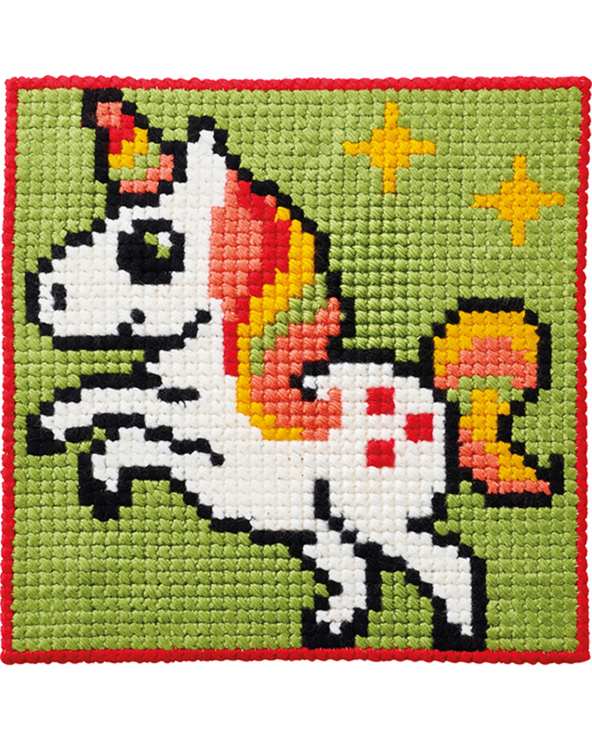Enhjørning med stjerner – Begynderkit (25x25 cm)