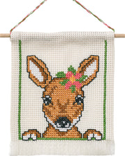 Rådyr – Begynderkit inkl. beslag (13,5x15 cm)