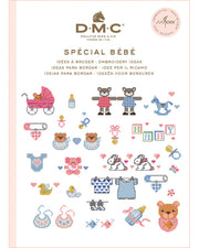 Mini DMC broderibog – Baby Motiver