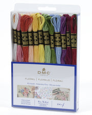 DMC Mouliné Florals – Garnpakke (24 dukker)