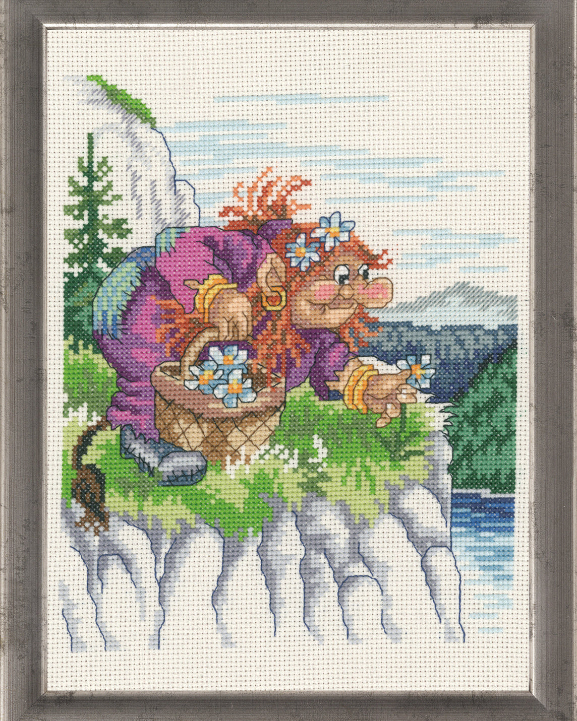 Troldemor – Broderikit (21 x 29 cm)